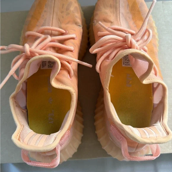 Yeezy Boost 350 V2 Orange Sneakers - Picture 6 of 7